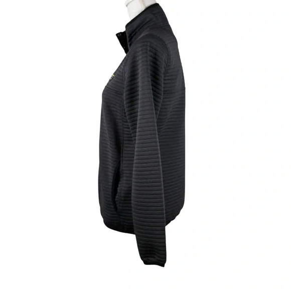 LL Bean Women's Airlight Knit Grey 1/4 Snap Front Pullover XS Hiking - Picture 3 of 8